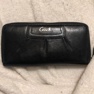 Black coach wallet